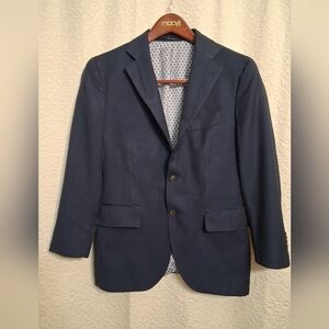Elegant SuitSupply Navy Men's Blazer